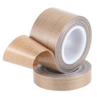 China Factory PTFE Coated Insulation Fiberglass Adhesive Sealing Tape